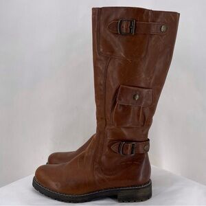 V Italia brown riding boots